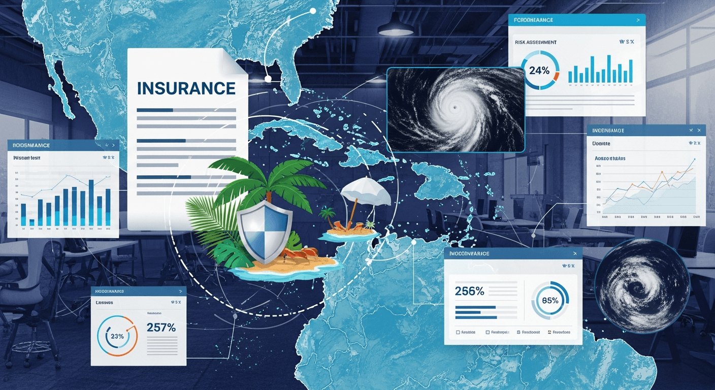 Caribbean Insurance Market Analysis 2025 covering climate risk, parametric insurance, and carrier landscape across the region