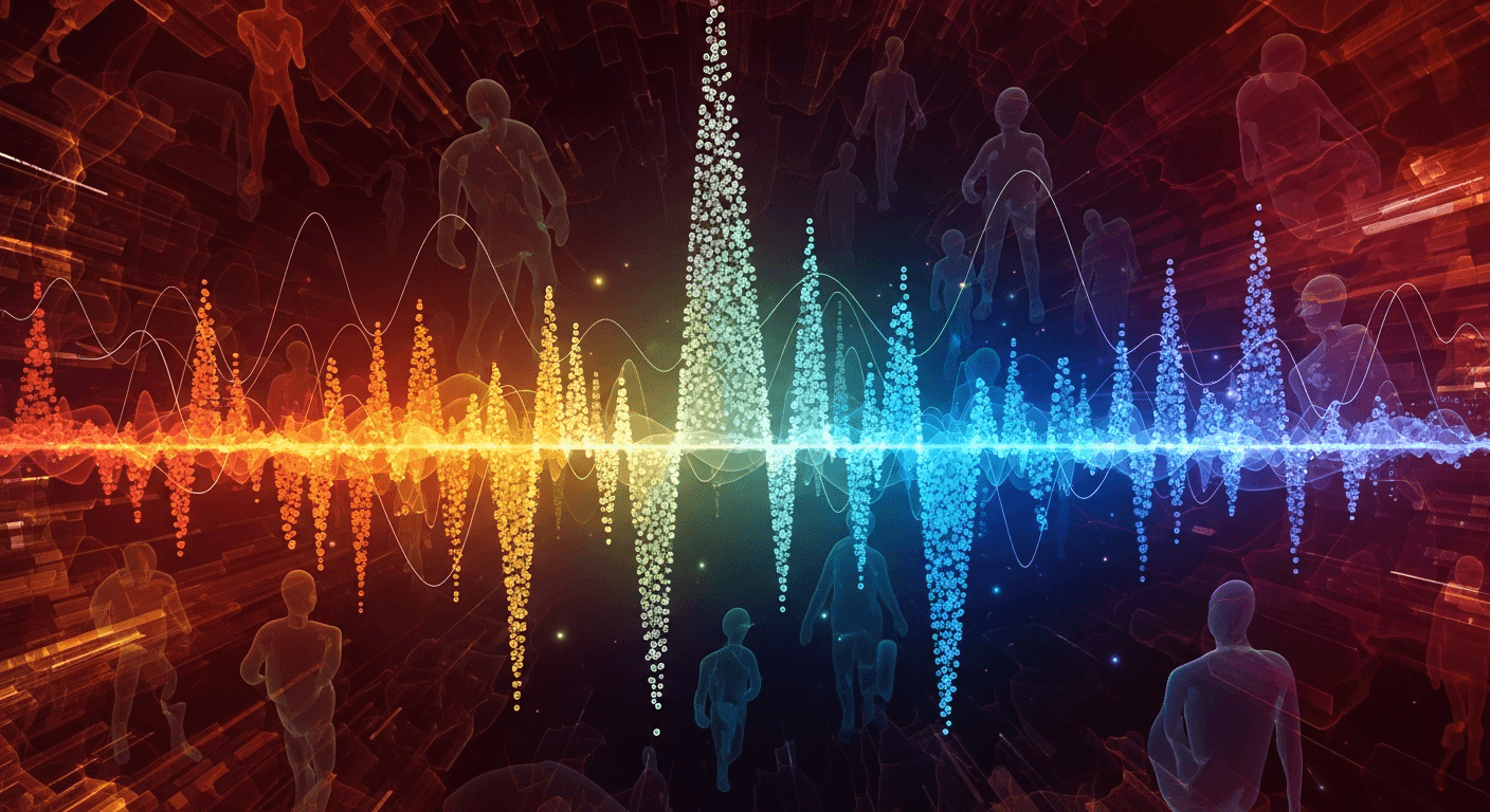 Consumer sentiment during economic uncertainty visualization