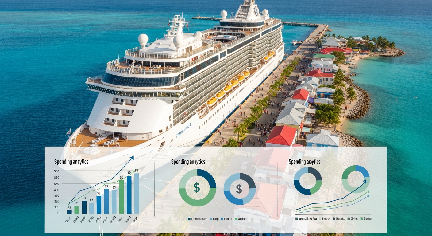 Caribbean Cruise Passenger Spending 2024: $104.36 Avg Per Port Visit [FCCA Data]