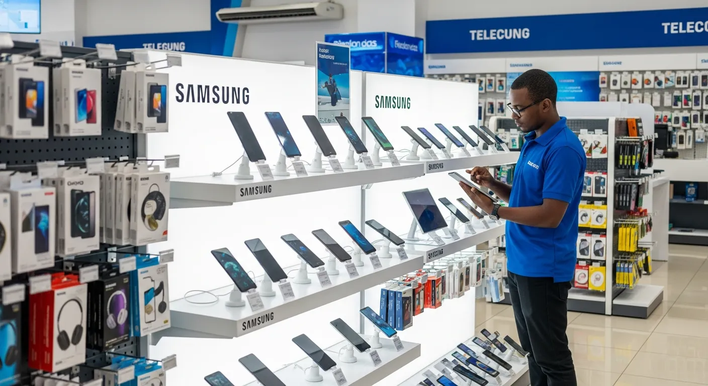 Electronics Retail Audit Caribbean 2025 | Samsung, Telecom