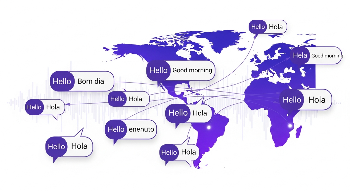Bilingual Research Illustration